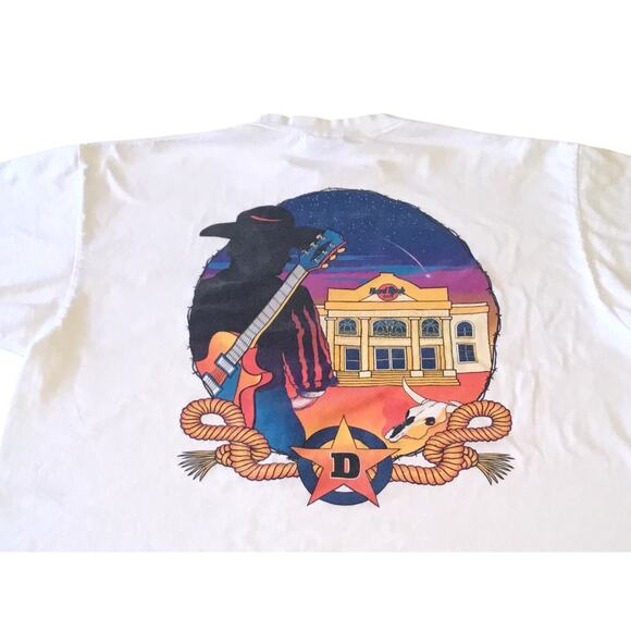 Hard Rock Cafe Dallas Heavy-T T-Shirt Sleeve Logo XLarge - Picture 2 of 7